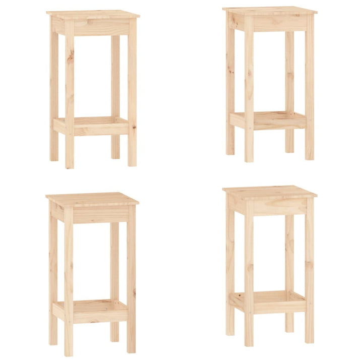 Barmöbler 5 Delar Massiv Furu
