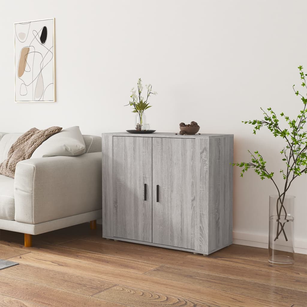 Skänk Åldrat Trä 80X33X70 Cm Konstruerat Trä