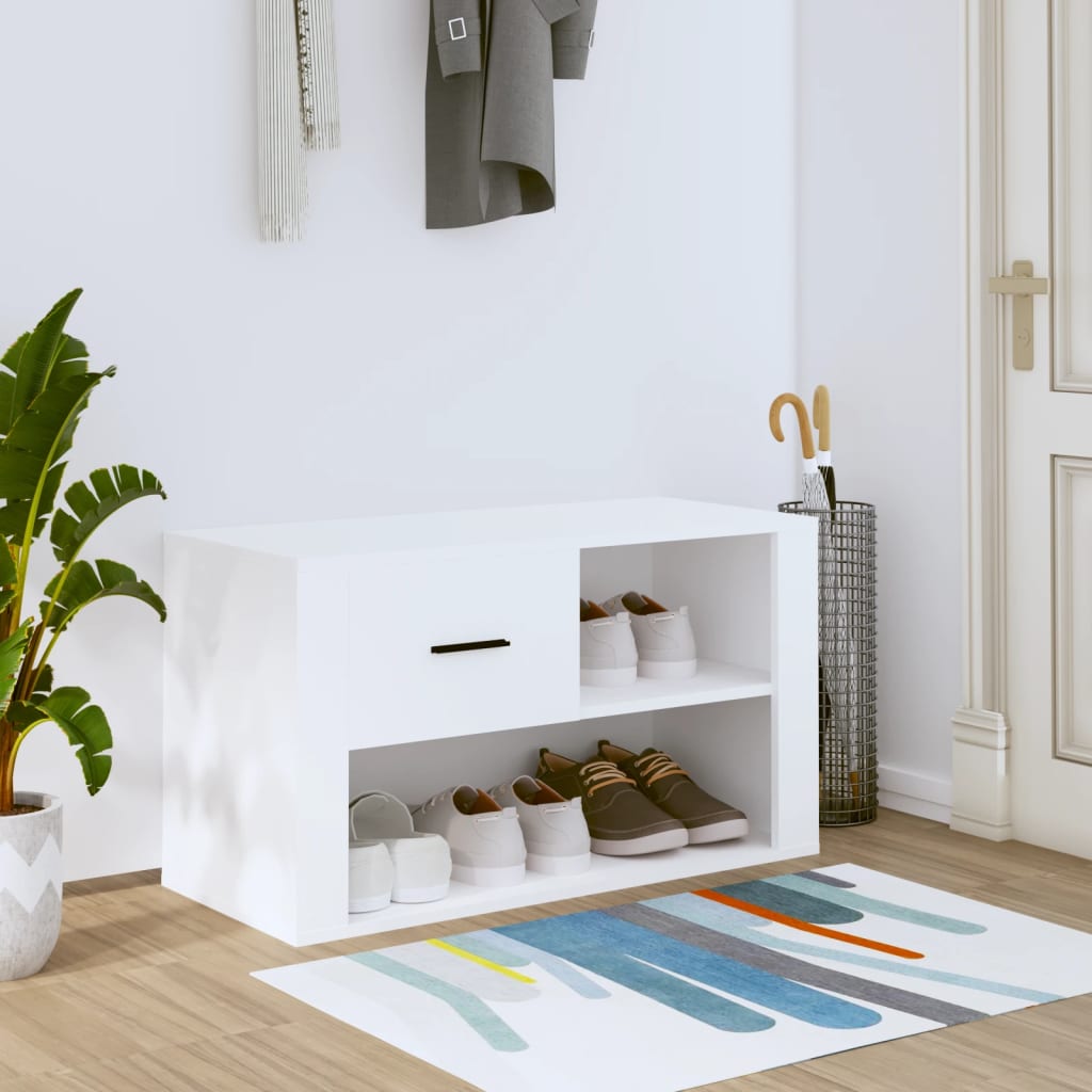 Skoskåp 80X35X45Cm Konstruerat Trä