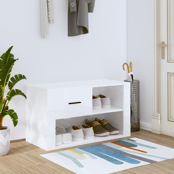 Skoskåp 80X35X45Cm Konstruerat Trä