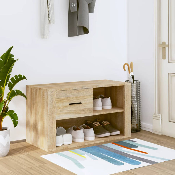 Skoskåp 80X35X45Cm Konstruerat Trä