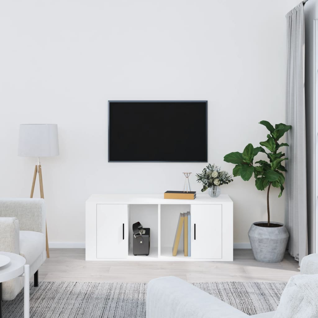 Tv-Skåp Sonoma-Ek 100X35X40 Cm Konstruerat Trä