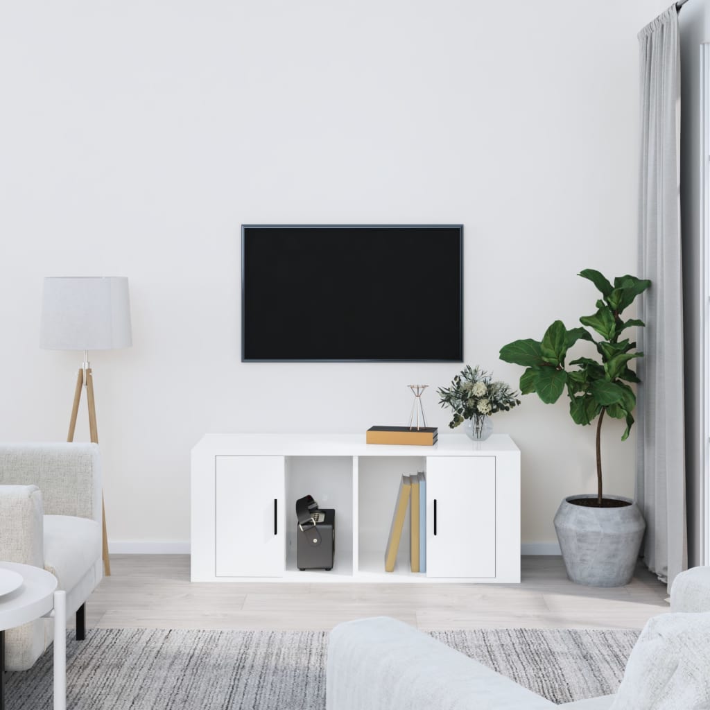 Tv-Skåp Sonoma-Ek 100X35X40 Cm Konstruerat Trä