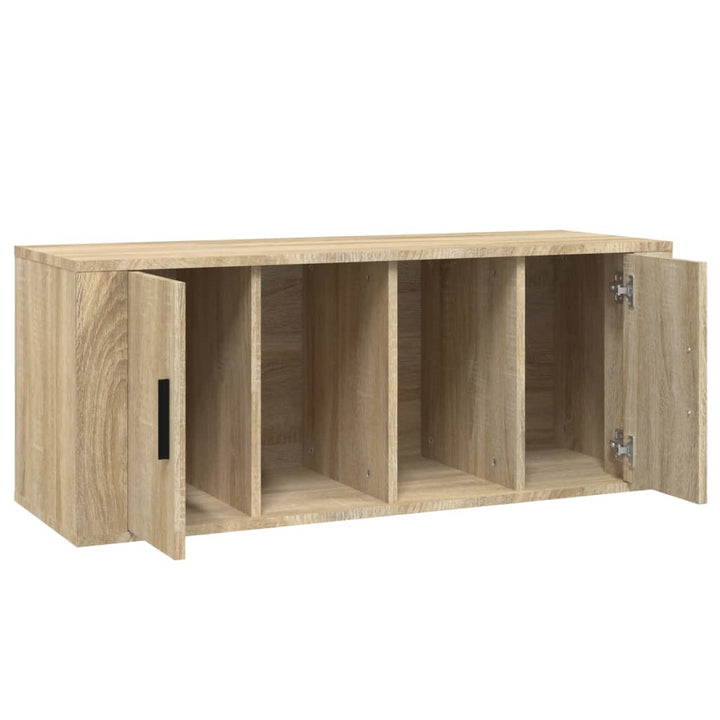 Tv-Skåp Sonoma-Ek 100X35X40 Cm Konstruerat Trä