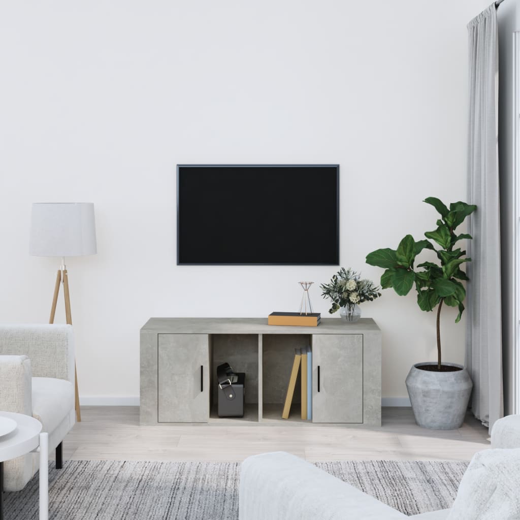 Tv-Skåp Sonoma-Ek 100X35X40 Cm Konstruerat Trä