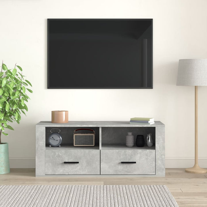 Tv-Bänk 100X35X40 Cm Konstruerat Trä