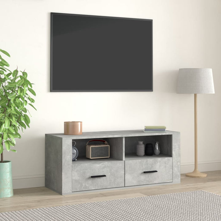 Tv-Bänk 100X35X40 Cm Konstruerat Trä