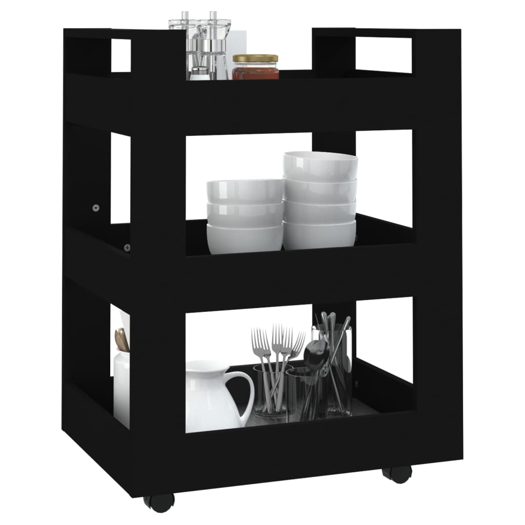 Köksvagn 60X45X80 Cm Konstruerat Trä