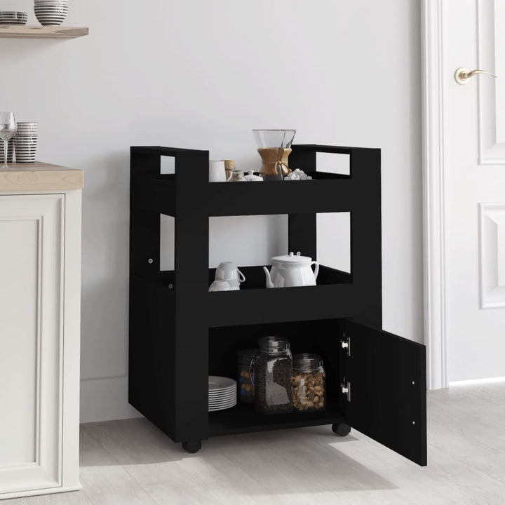 Köksvagn 60X45X80 Cm Konstruerat Trä