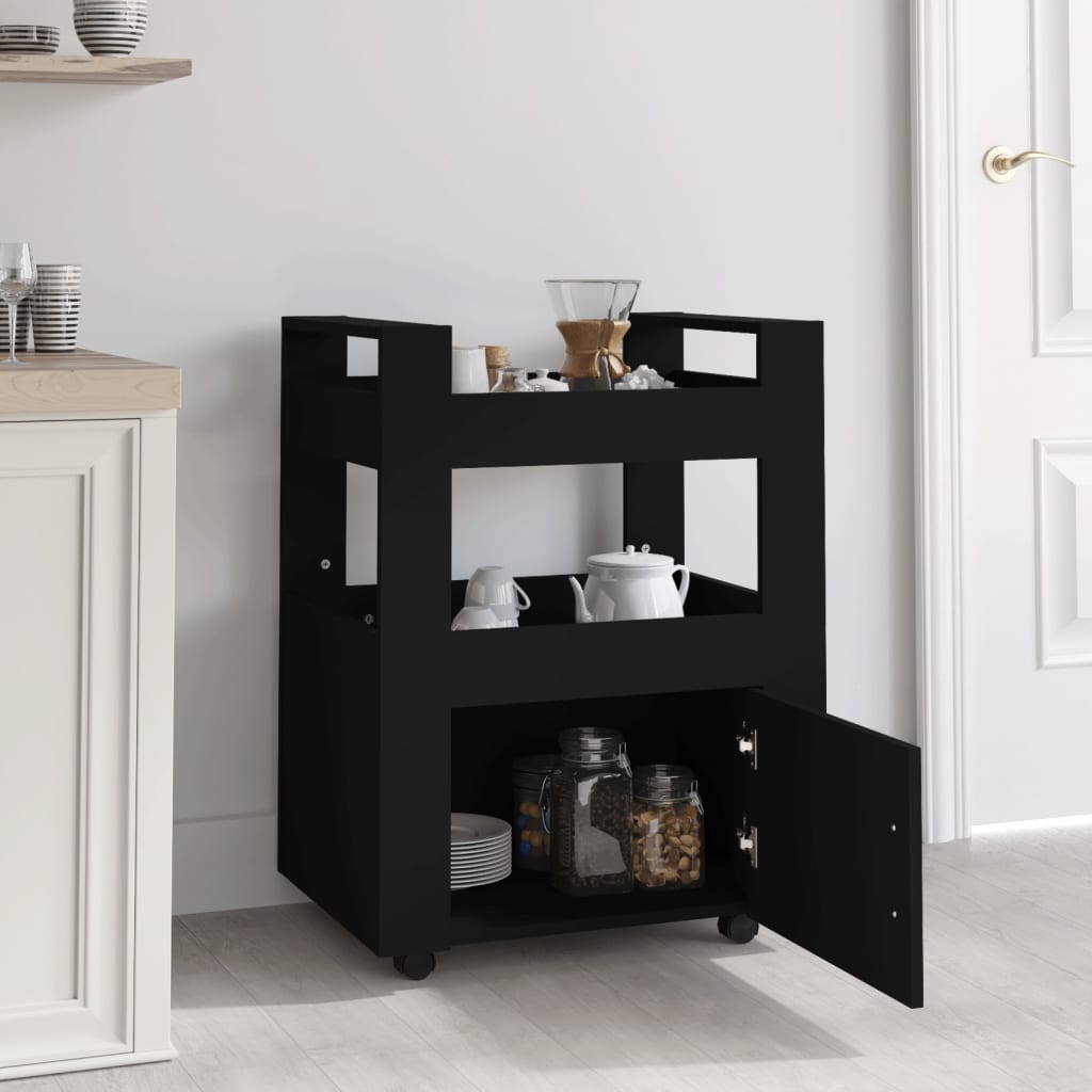 Köksvagn 60X45X80 Cm Konstruerat Trä