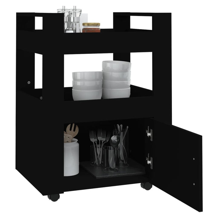 Köksvagn 60X45X80 Cm Konstruerat Trä