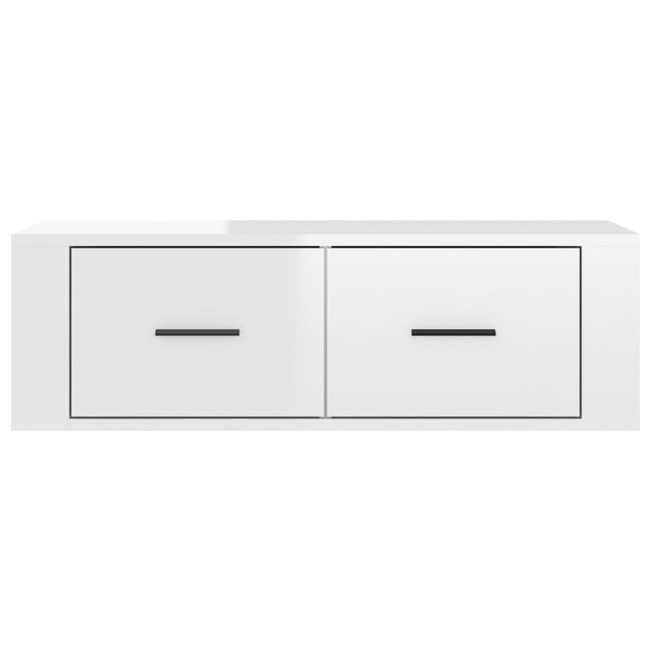 Tv-Bänk Väggmonterad 80X36X25 Cm Konstruerat Trä