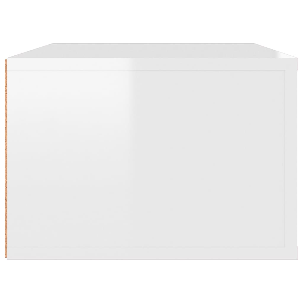 Tv-Bänk Väggmonterad 80X36X25 Cm Konstruerat Trä