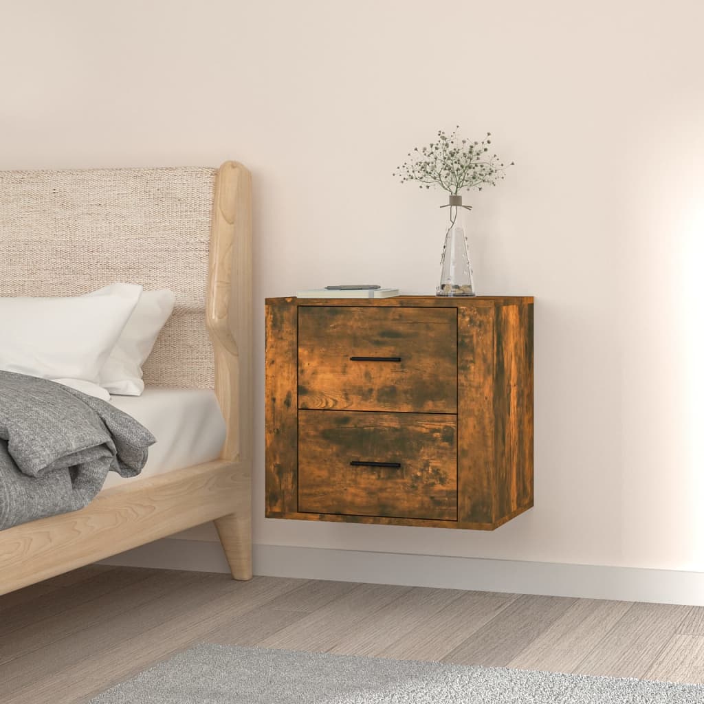 Väggmonterat Sängbord 50X36X47 Cm