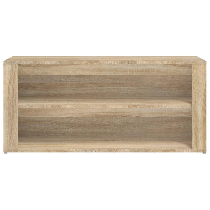 Skohylla Sonoma-Ek 100X35X45 Cm Konstruerat Trä