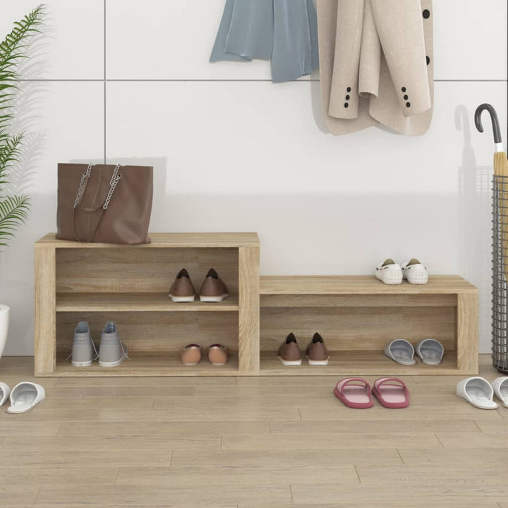 Skohylla Sonoma-Ek 150X35X45 Cm Konstruerat Trä