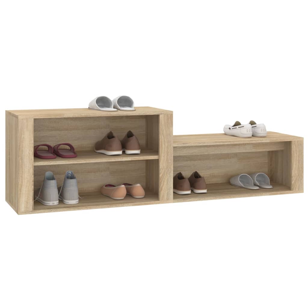 Skohylla Sonoma-Ek 150X35X45 Cm Konstruerat Trä