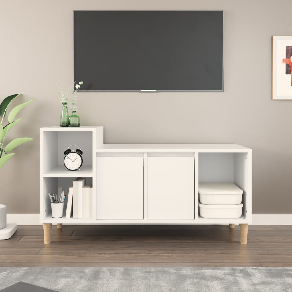 Tv-Bänk 100X35X55 Cm Konstruerat Trä