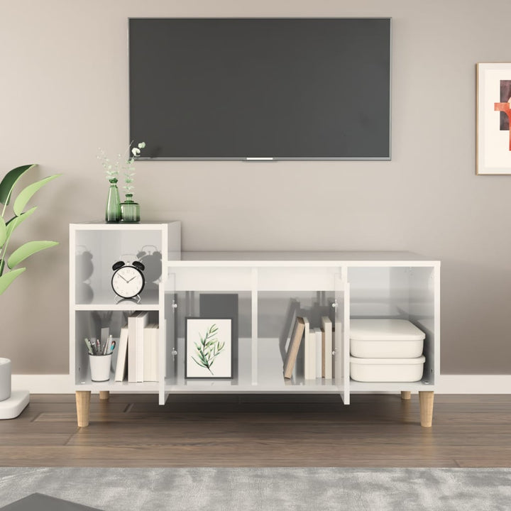 Tv-Bänk 100X35X55 Cm Konstruerat Trä