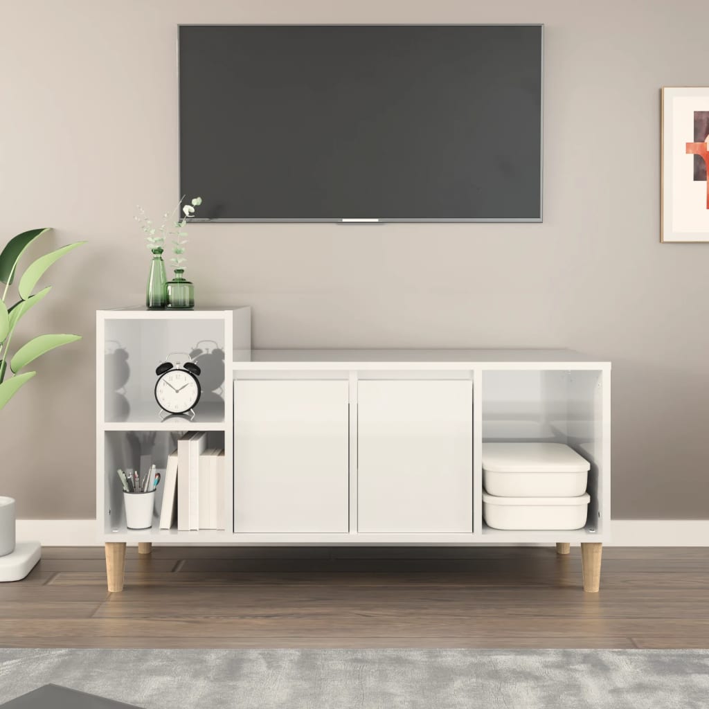 Tv-Bänk 100X35X55 Cm Konstruerat Trä