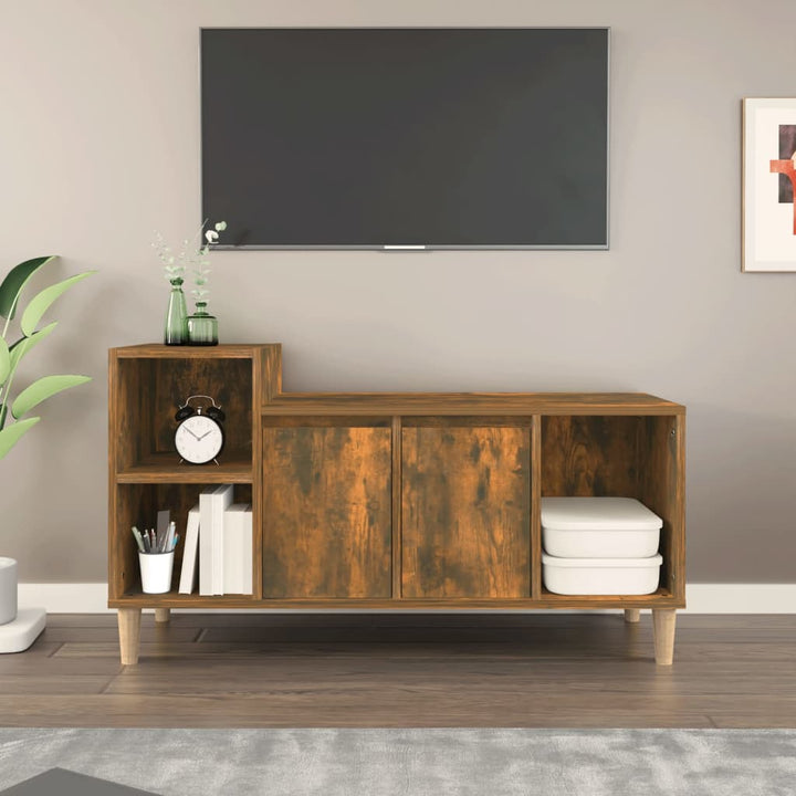 Tv-Bänk 100X35X55 Cm Konstruerat Trä