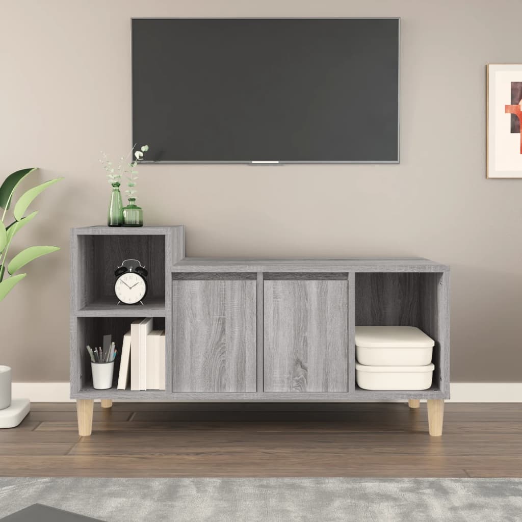 Tv-Bänk 100X35X55 Cm Konstruerat Trä
