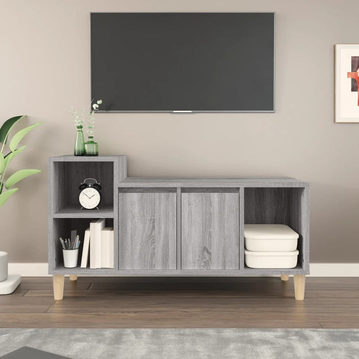 Tv-Bänk 100X35X55 Cm Konstruerat Trä