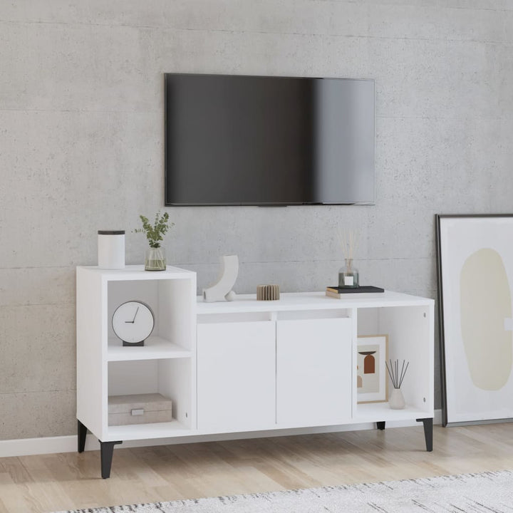 Tv-Bänk 100X35X55 Cm Konstruerat Trä