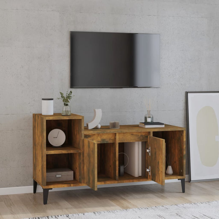 Tv-Bänk 100X35X55 Cm Konstruerat Trä