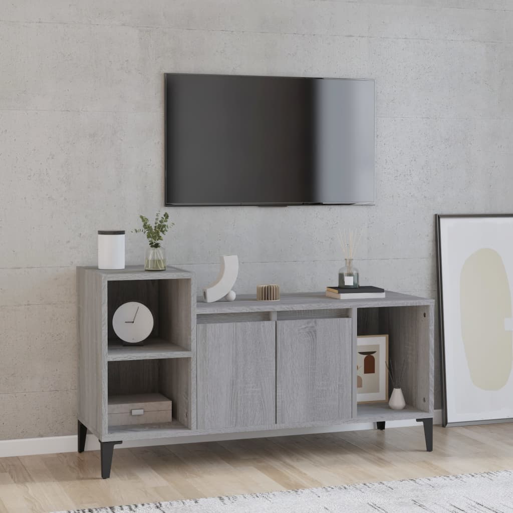 Tv-Bänk 100X35X55 Cm Konstruerat Trä