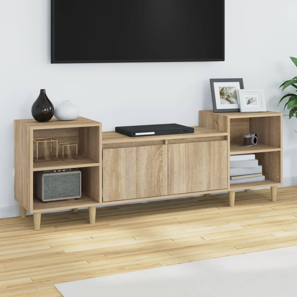 Tv-Bänk 160X35X55 Cm Konstruerat Trä