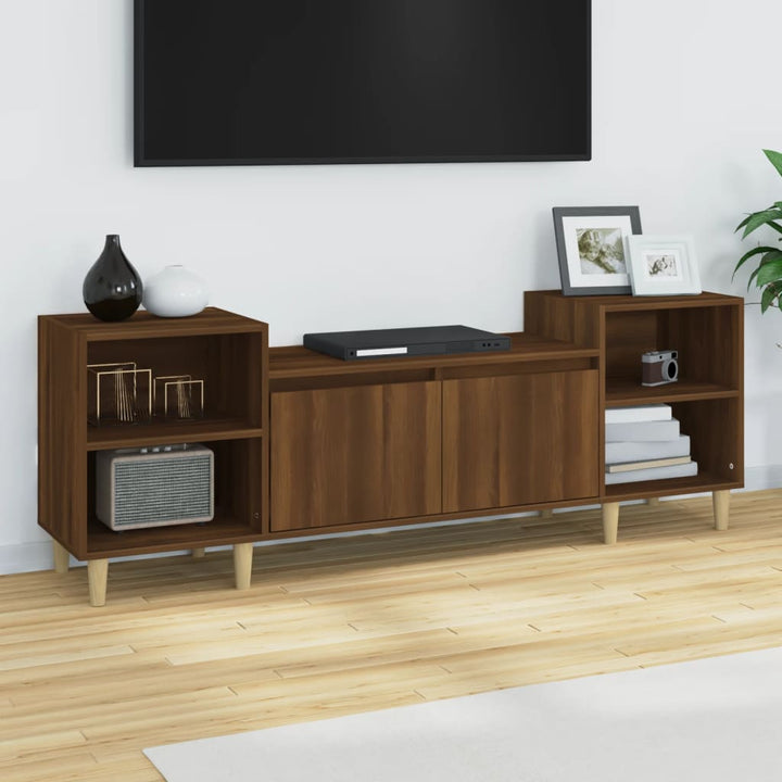 Tv-Bänk 160X35X55 Cm Konstruerat Trä