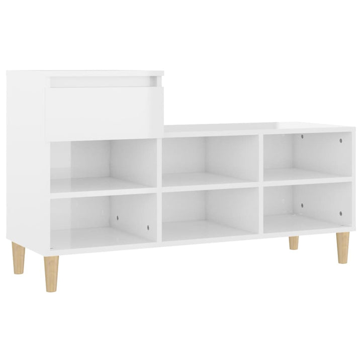 Skoskåp 102X36X60 Cm Konstruerat Trä