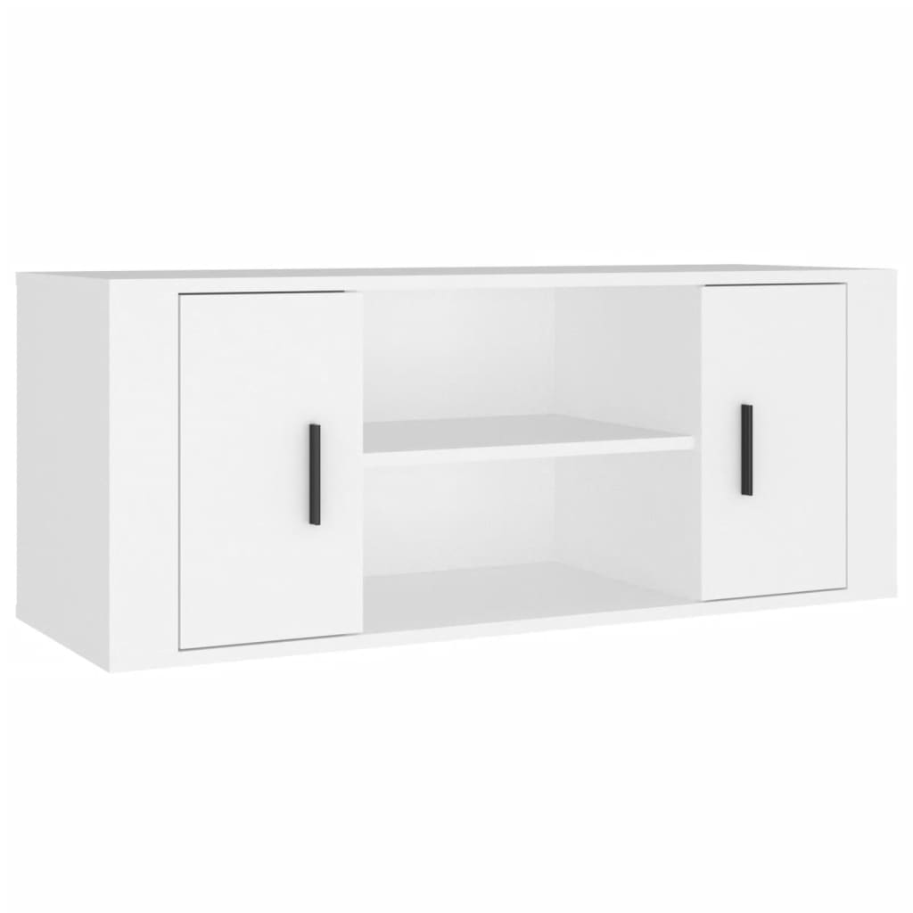 Tv-Bänk 100X35X40 Cm Konstruerat Trä