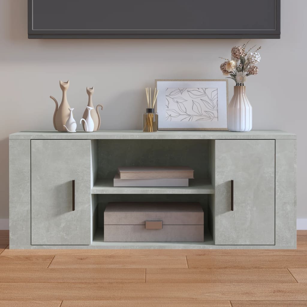 Tv-Bänk 100X35X40 Cm Konstruerat Trä