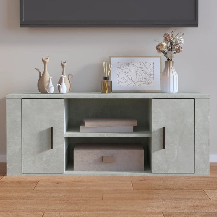 Tv-Bänk 100X35X40 Cm Konstruerat Trä