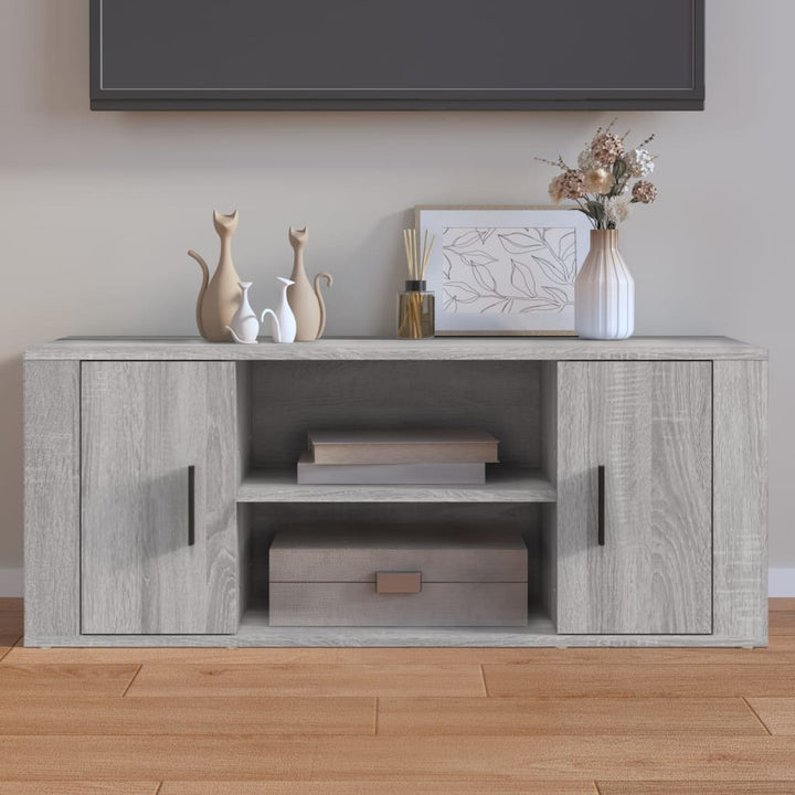 Tv-Bänk 100X35X40 Cm Konstruerat Trä