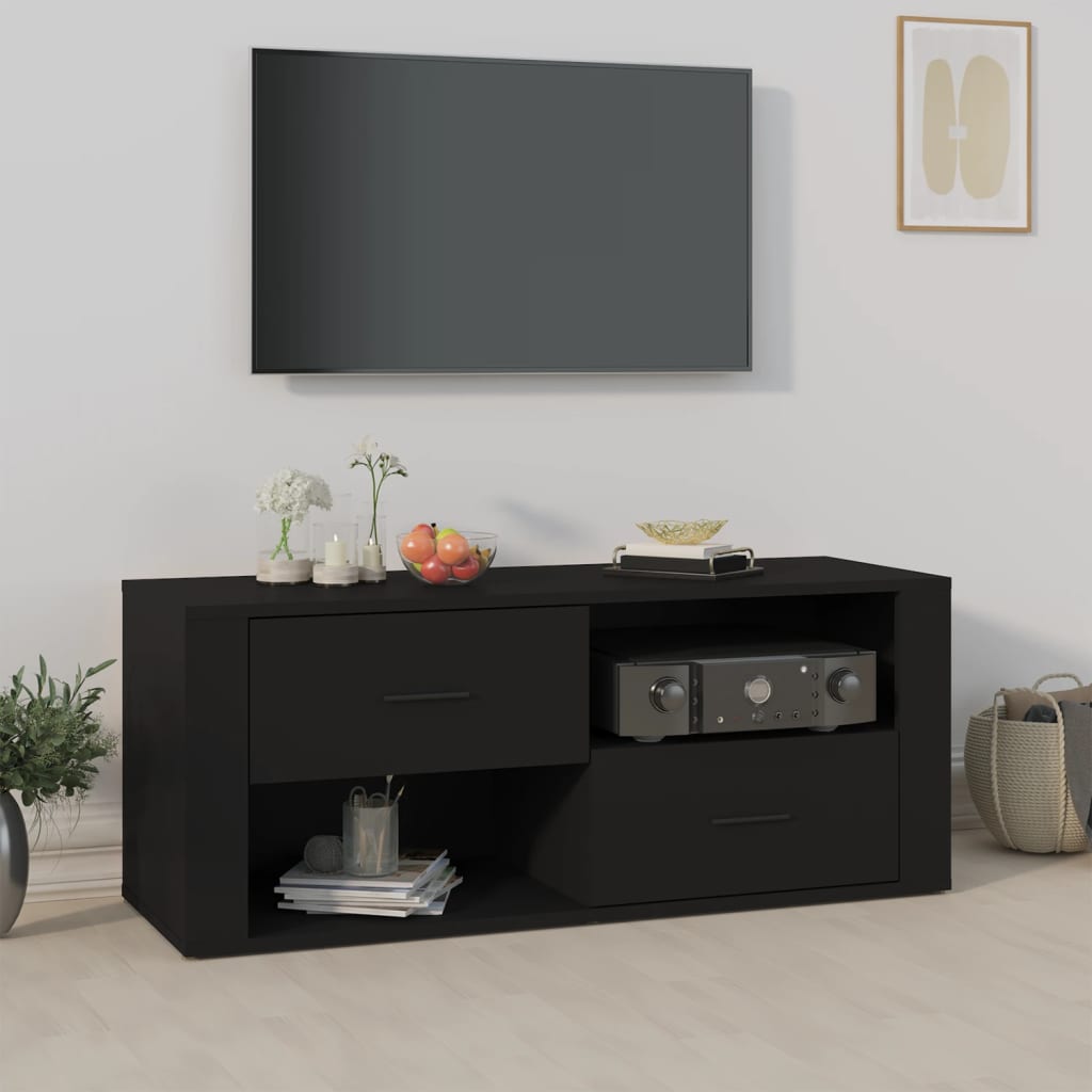Tv-Bänk 100X35X40 Cm Konstruerat Trä