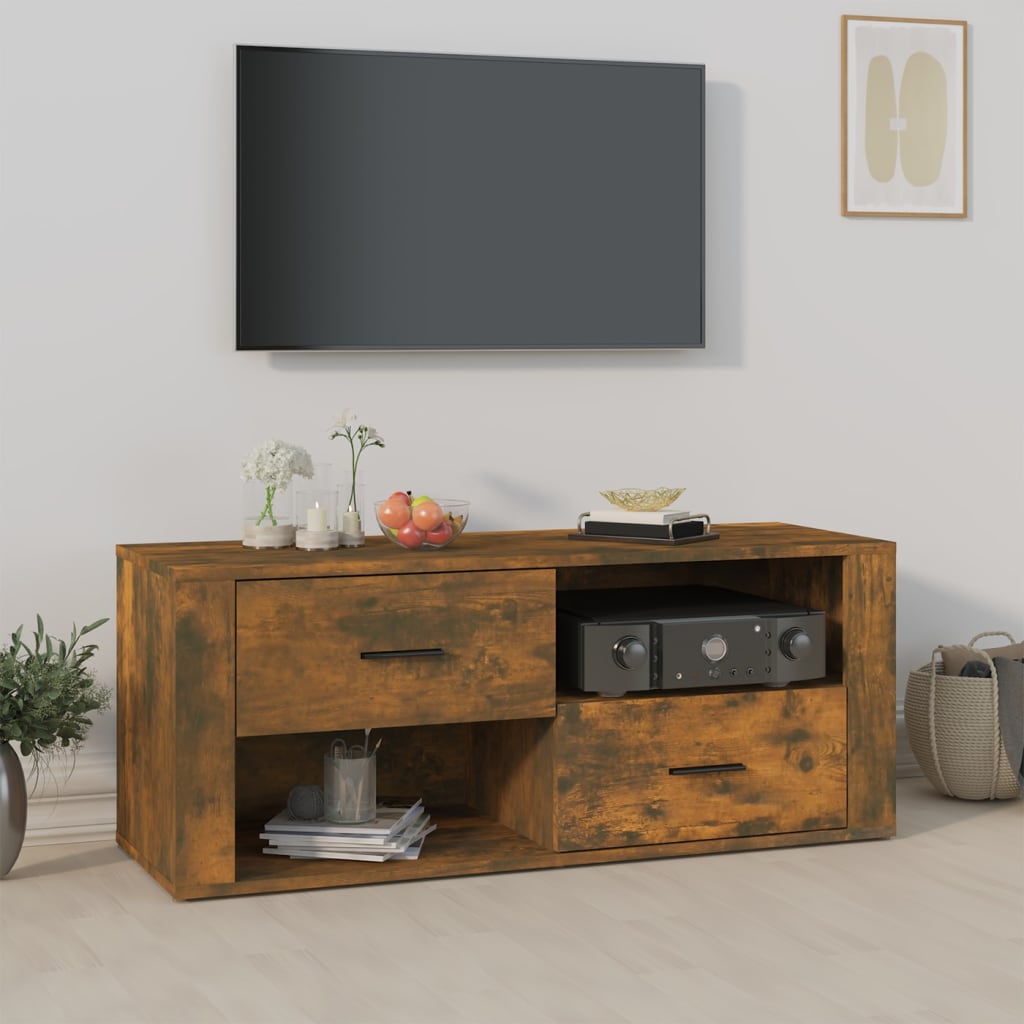 Tv-Bänk 100X35X40 Cm Konstruerat Trä