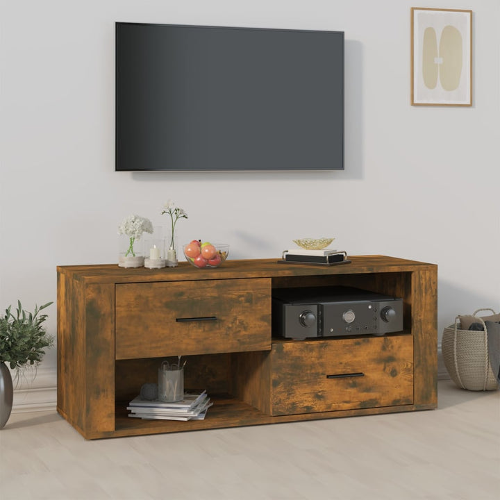 Tv-Bänk 100X35X40 Cm Konstruerat Trä