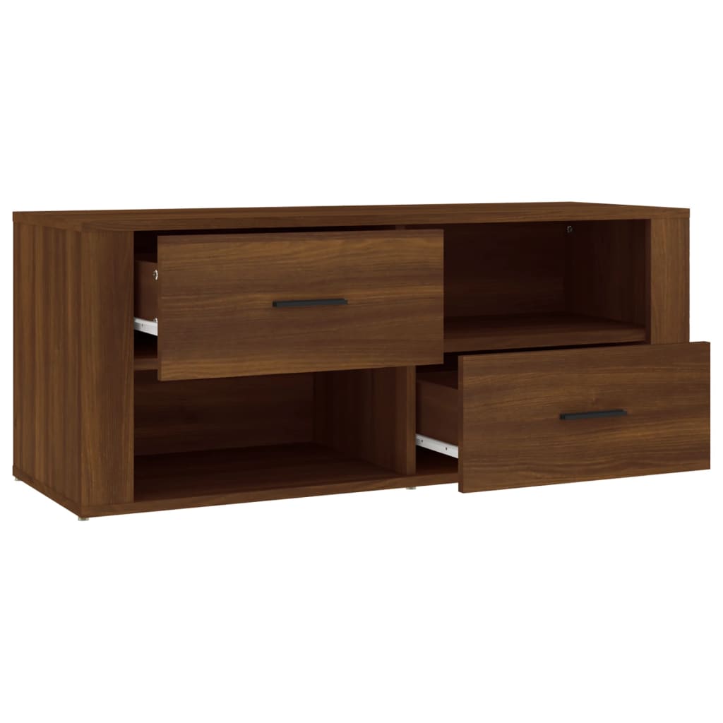 Tv-Bänk 100X35X40 Cm Konstruerat Trä