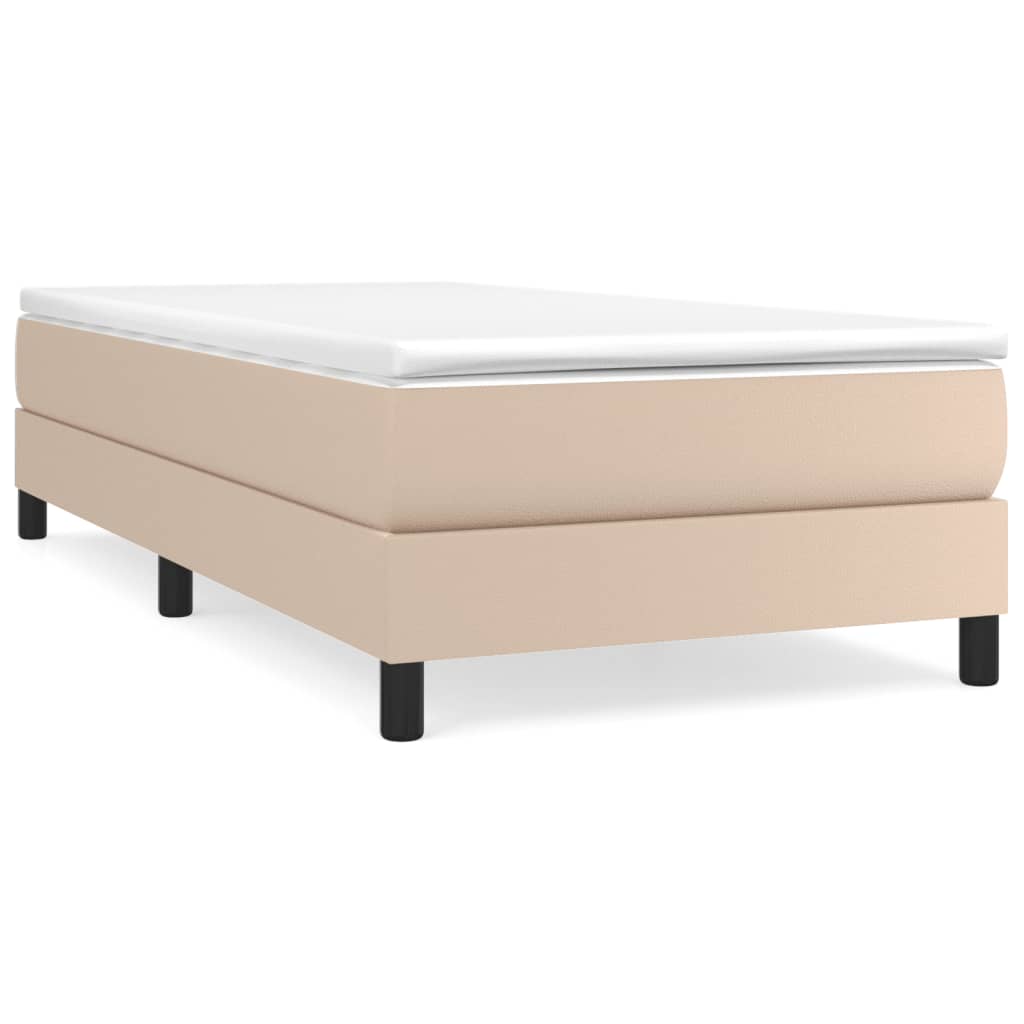Boxspring-Sängram Konstläder