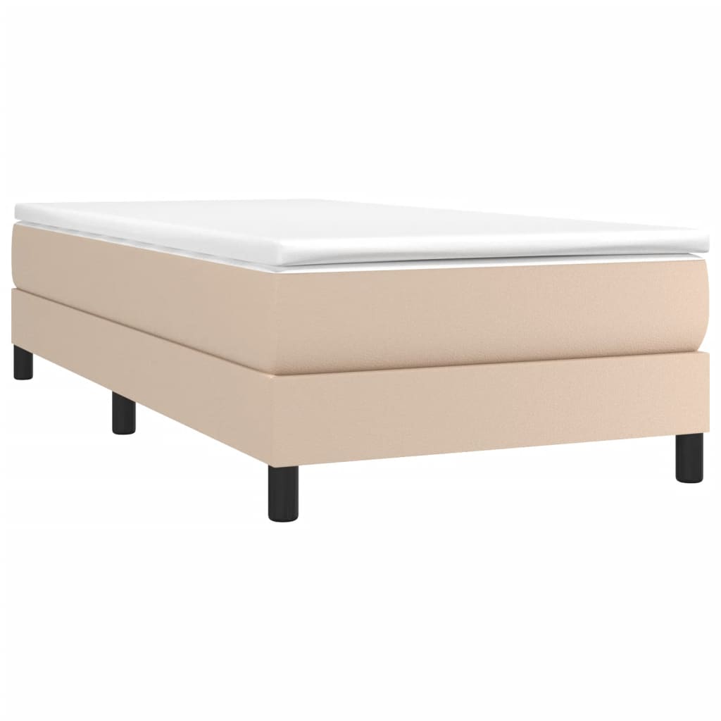 Boxspring-Sängram Konstläder