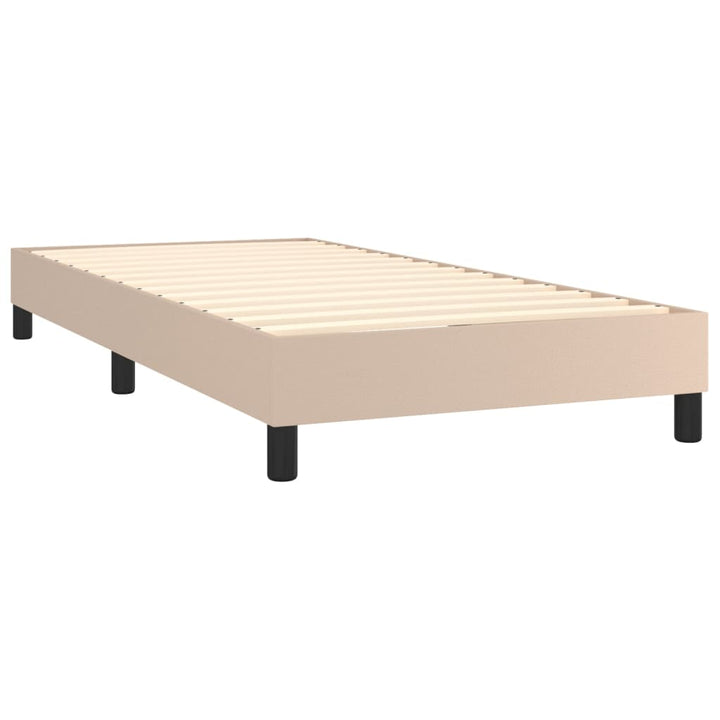 Boxspring-Sängram Konstläder