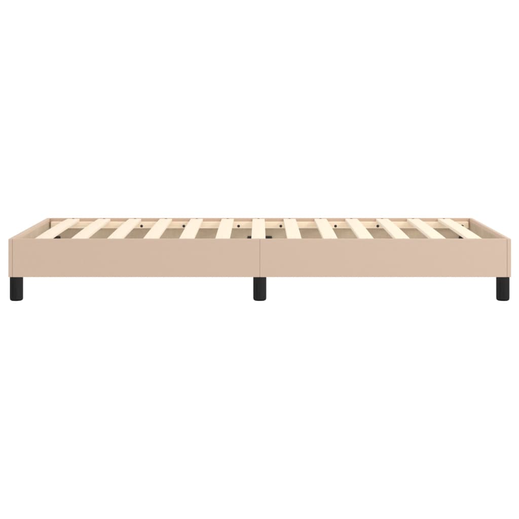 Boxspring-Sängram Konstläder