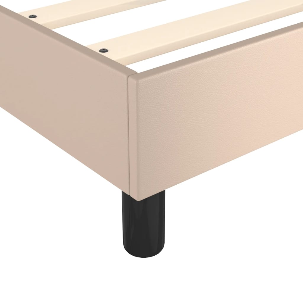 Boxspring-Sängram Konstläder