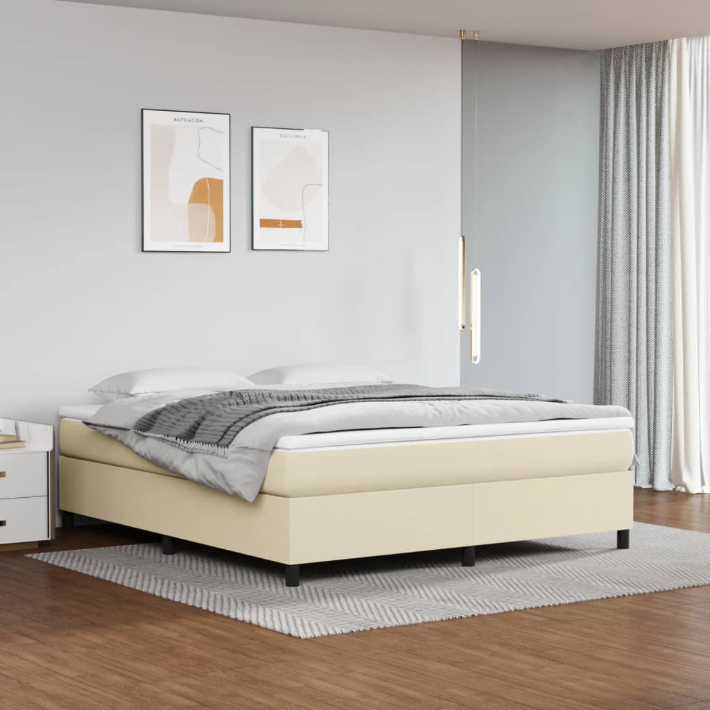 Boxspring-Sängram Konstläder