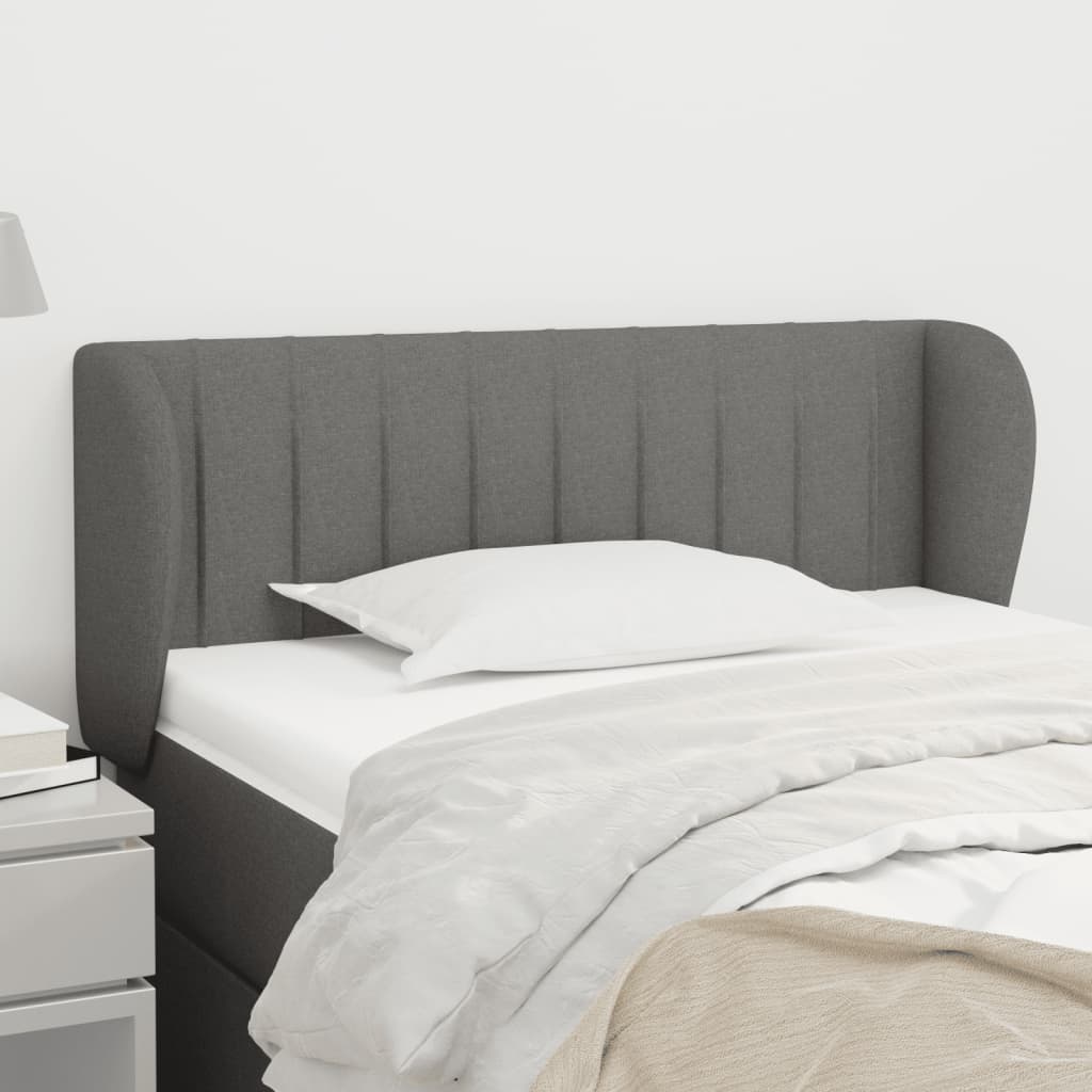 Sänggavel Med Kanter Tyg