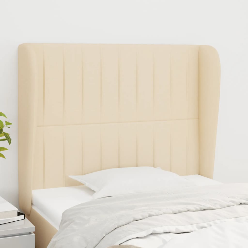 Sänggavel Med Kanter Tyg