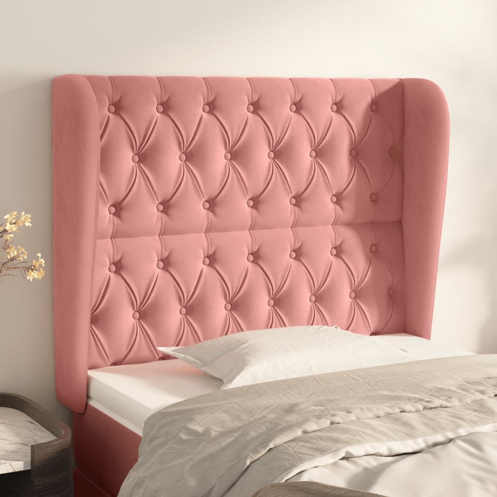 Sänggavel Med Kanter Sammet
